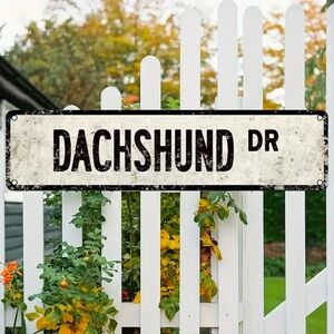 NEW Dachshund Drive Street Sign